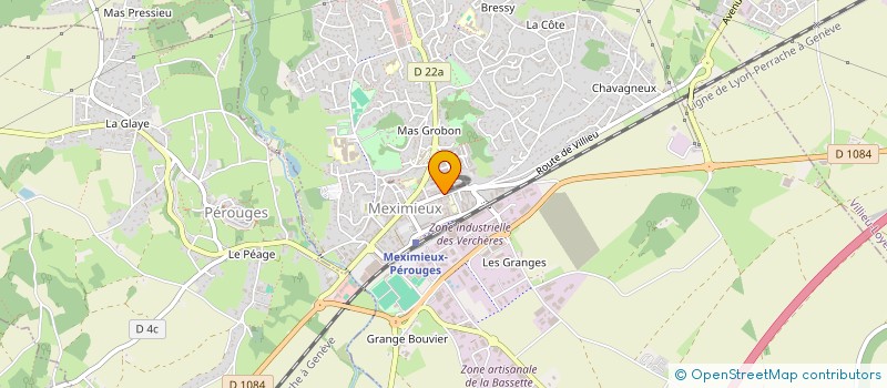 localisation de l'entreprise MONSIEUR ILIAS SAIDI à MEXIMIEUX