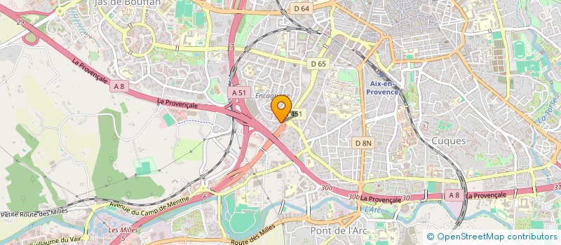 localisation de l'entreprise MONSIEUR ILIAS TOUMLI SBAI à AIX-EN-PROVENCE