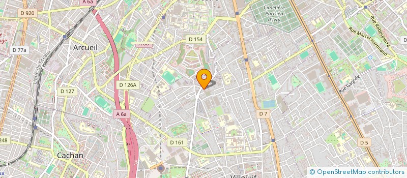 localisation de l'entreprise MONSIEUR ILIAS TOUZANI  VILLEJUIF