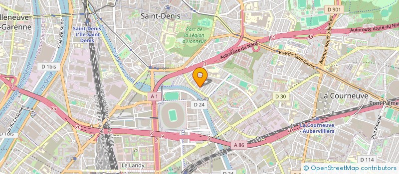 localisation de l'entreprise MONSIEUR ILIAS ZALAGH à SAINT-DENIS