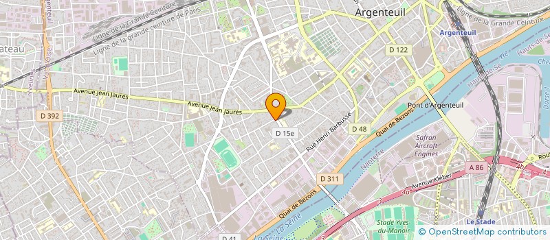 localisation de l'entreprise MONSIEUR ILIASS ASSAB  ARGENTEUIL