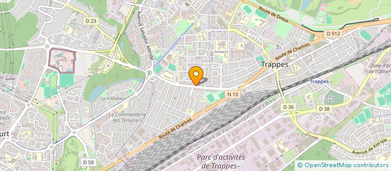 localisation de l'entreprise MONSIEUR ILIASS BAGHDADI à TRAPPES