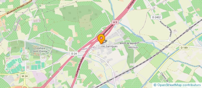 localisation de l'entreprise MONSIEUR ILIASS BENAFITOU KOUIDER à SAINT-AUNES