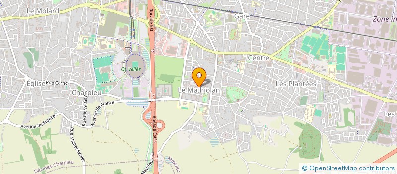 localisation de l'entreprise MONSIEUR ILIASS EL MEKNASSI  MEYZIEU