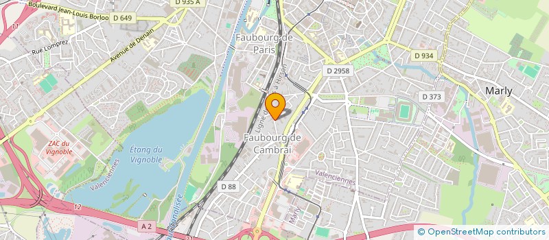 localisation de l'entreprise MONSIEUR ILIASS OUACHANI  VALENCIENNES