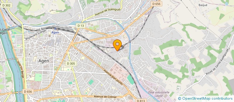 localisation de l'entreprise MONSIEUR ILIASSE ABIDA  AGEN