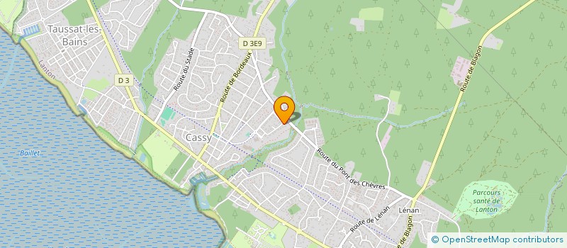 localisation de l'entreprise MONSIEUR ILIDIO DE OLIVEIRA  LANTON