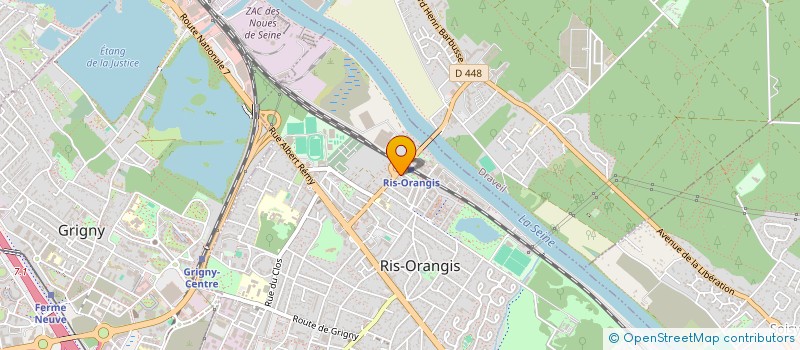 localisation de l'entreprise MONSIEUR ILIDIO DOS SANTOS FERREIRA à RIS-ORANGIS