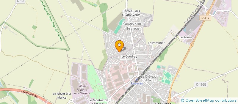 localisation de l'entreprise MONSIEUR ILIDO JORGE OLIVEIRA SOUSA à PUISEUX-EN-FRANCE