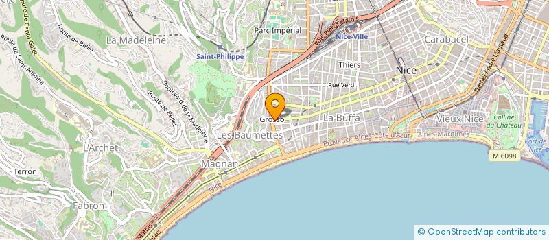 localisation de l'entreprise MONSIEUR ILIE ANDRONACHE à NICE