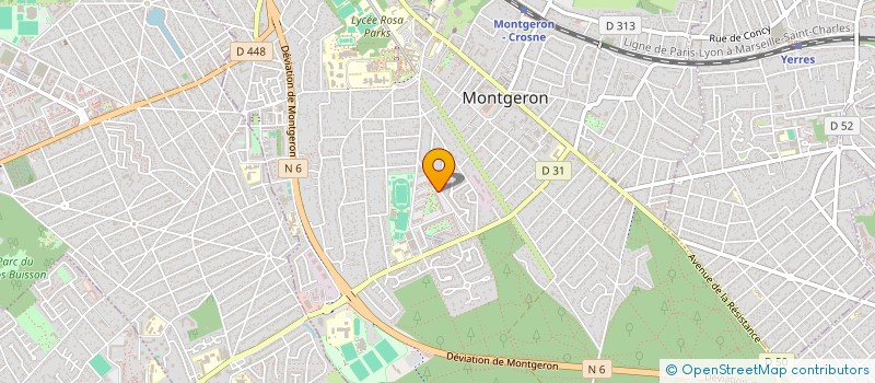 localisation de l'entreprise MONSIEUR ILIE BALAN à MONTGERON
