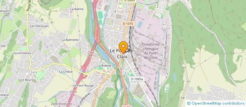 localisation de l'entreprise MONSIEUR ILIE BOANGHER  LE PONT-DE-CLAIX