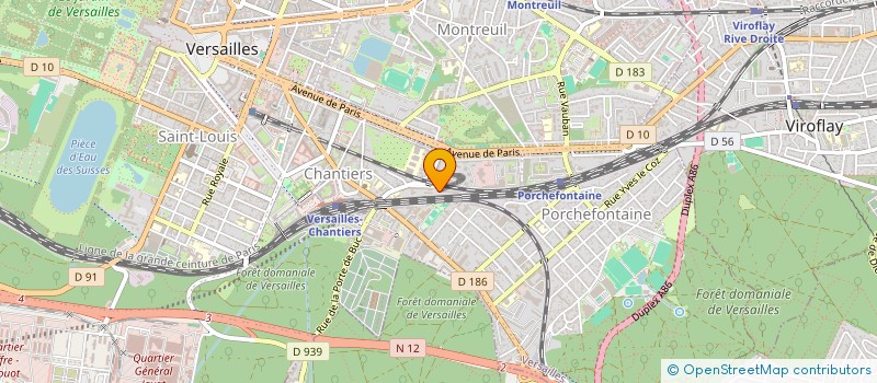 localisation de l'entreprise MONSIEUR ILIE CEBOTARI à VERSAILLES