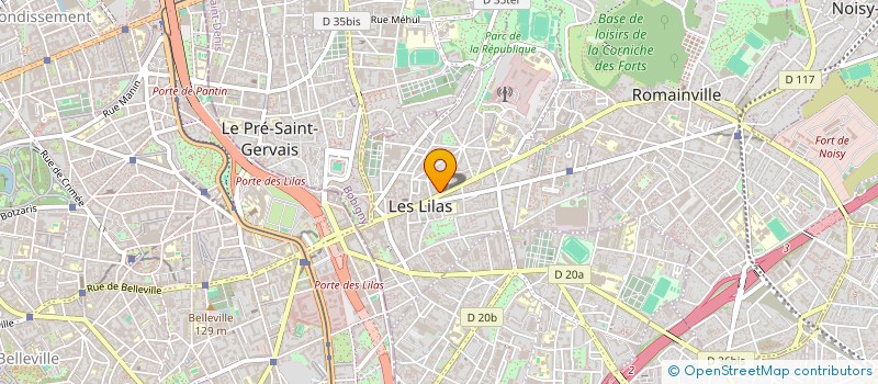 localisation de l'entreprise MONSIEUR ILIE CONU  LES LILAS
