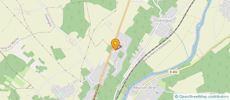 localisation de l'entreprise MONSIEUR ILIE CUCURUZEAC à LA FERTE-SOUS-JOUARRE