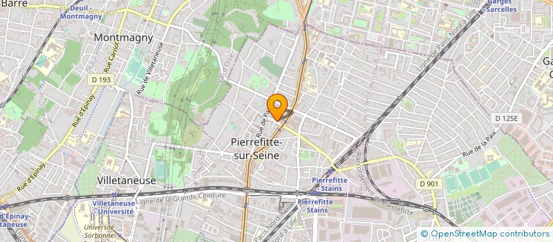localisation de l'entreprise MONSIEUR ILIE IANC à PIERREFITTE-SUR-SEINE