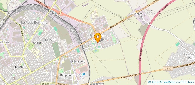 localisation de l'entreprise MONSIEUR ILIE IONITA  REIMS