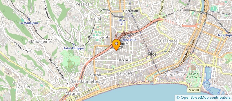 localisation de l'entreprise MONSIEUR ILIE-IONUT DESROBITU  NICE