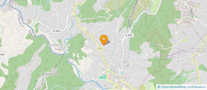 localisation de l'entreprise MONSIEUR ILIE LUP  PEGOMAS