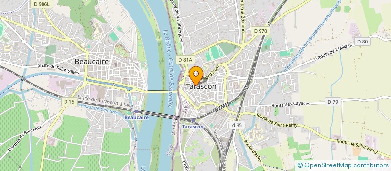 localisation de l'entreprise MONSIEUR ILIE LUPU  TARASCON