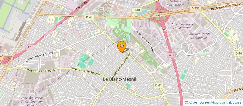 localisation de l'entreprise MONSIEUR ILIE STOICA à LE BLANC-MESNIL