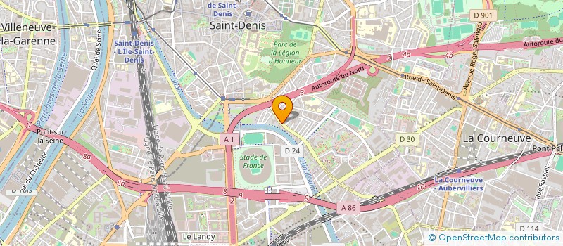 localisation de l'entreprise MONSIEUR ILIE UDROIU à SAINT-DENIS