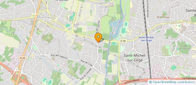 localisation de l'entreprise MONSIEUR ILIE ZAVOIANU à LONGPONT-SUR-ORGE