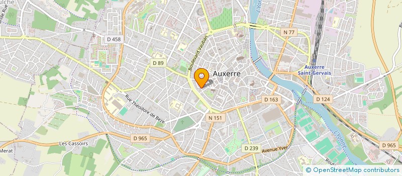 localisation de l'entreprise MONSIEUR ILIES AMOUR à AUXERRE