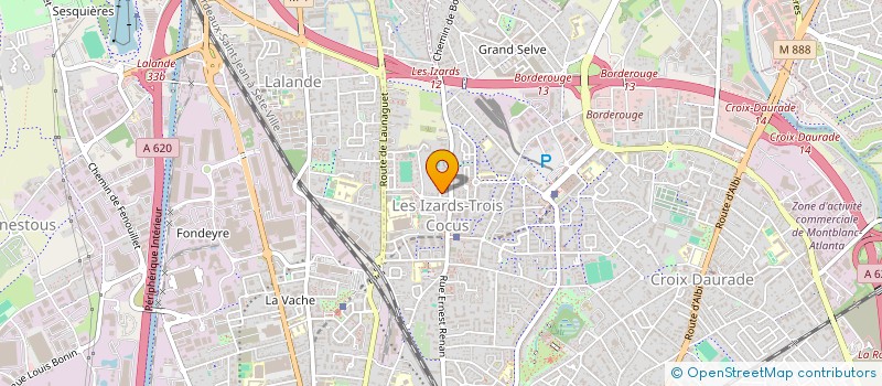 localisation de l'entreprise MONSIEUR ILIES AOUED  TOULOUSE