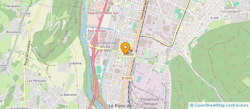 localisation de l'entreprise MONSIEUR ILIES AROCAS à ECHIROLLES