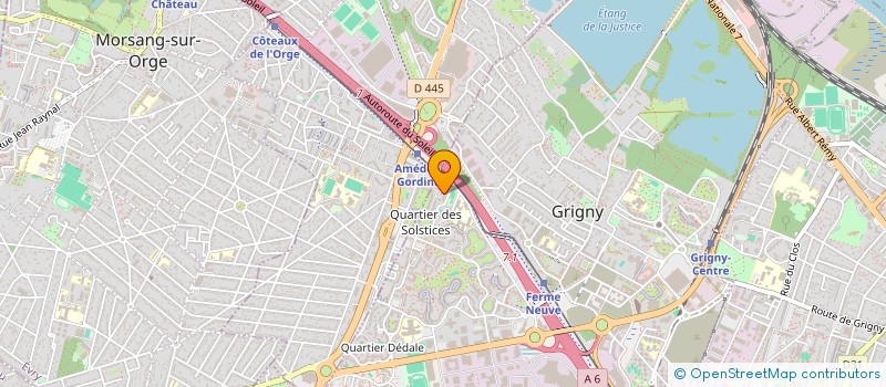 localisation de l'entreprise MONSIEUR ILIES AZOUGAGH  GRIGNY