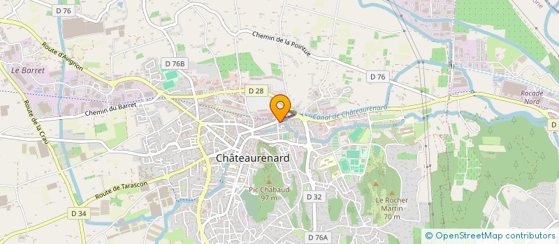 localisation de l'entreprise MONSIEUR ILIES BACHIRI  CHATEAURENARD