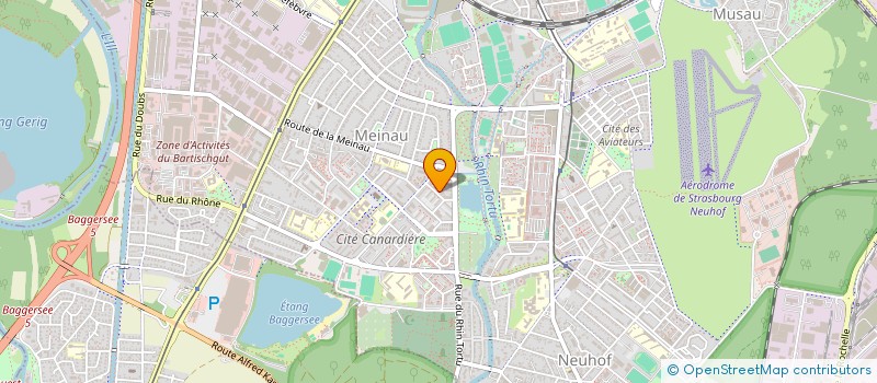 localisation de l'entreprise MONSIEUR ILIES BEL HADJ  STRASBOURG