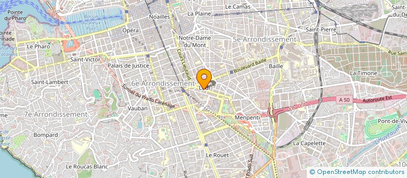 localisation de l'entreprise MONSIEUR ILIES BELANNANE  MARSEILLE
