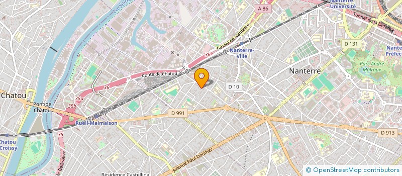 localisation de l'entreprise MONSIEUR ILIES BENABDELMOUMENE  NANTERRE