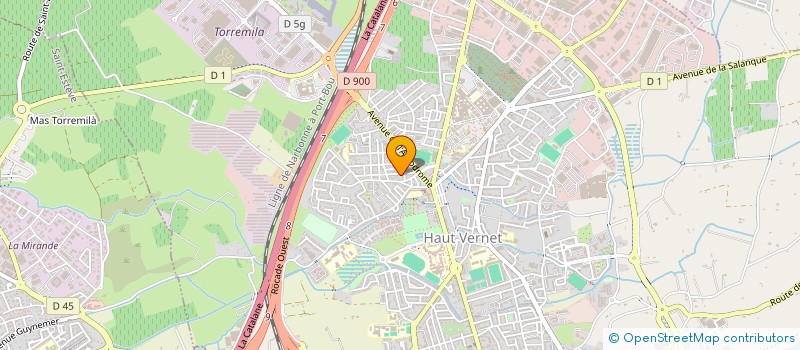 localisation de l'entreprise MONSIEUR ILIES BENGLIZ  PERPIGNAN