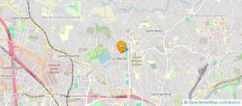 localisation de l'entreprise MONSIEUR ILIES BITALLAH  MARSEILLE