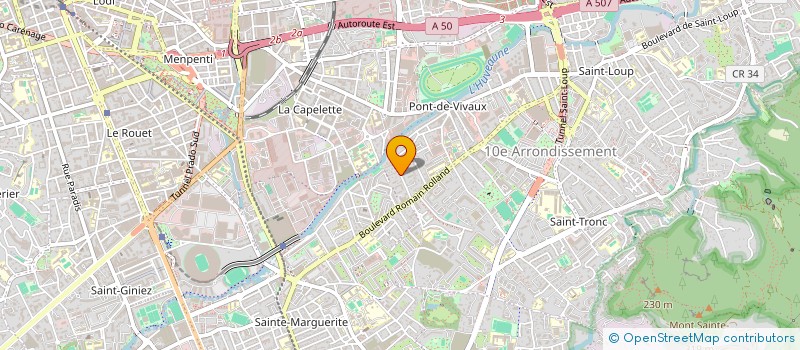 localisation de l'entreprise MONSIEUR ILIES BOUCHELLOUG  MARSEILLE