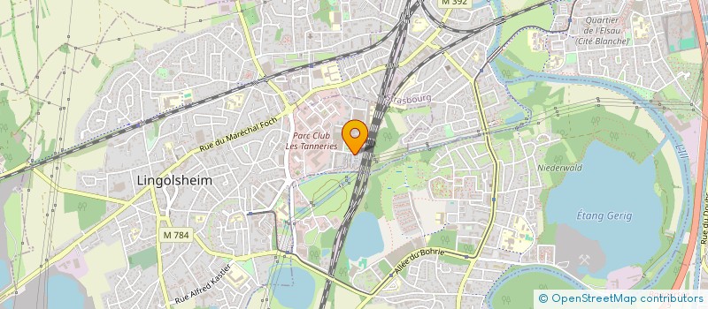 localisation de l'entreprise MONSIEUR ILIES DELMARRE à STRASBOURG
