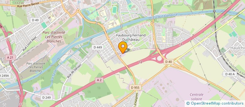 localisation de l'entreprise MONSIEUR ILIES DRICI  HAULCHIN