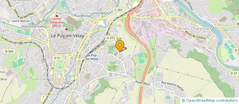 localisation de l'entreprise MONSIEUR ILIES EL-HAMRI  LE PUY-EN-VELAY