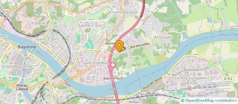 localisation de l'entreprise MONSIEUR ILIES HABRI à BAYONNE