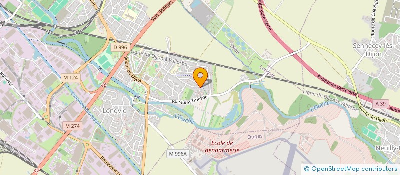 localisation de l'entreprise MONSIEUR ILIES ICHOU  LONGVIC