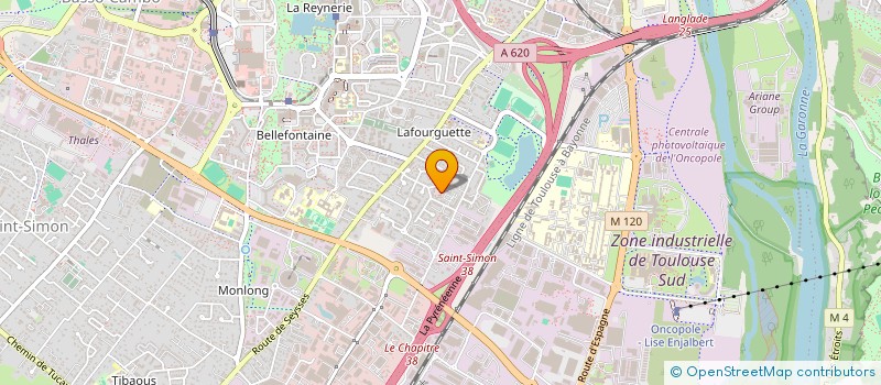localisation de l'entreprise MONSIEUR ILIES KOURRAK à TOULOUSE
