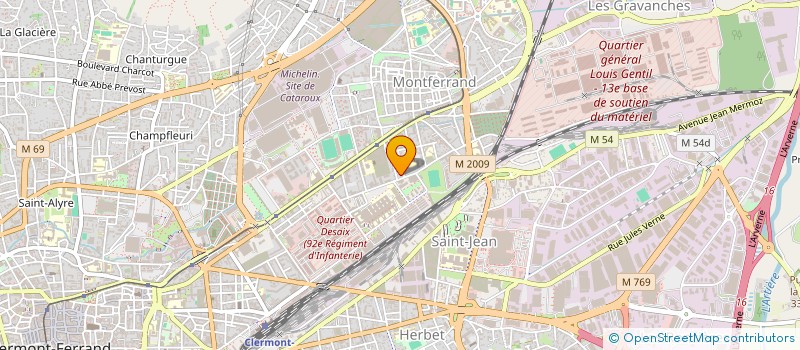 localisation de l'entreprise MONSIEUR ILIES LANAI  CLERMONT-FERRAND