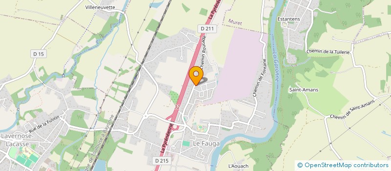 localisation de l'entreprise MONSIEUR ILIES MIRAOUI  LE FAUGA