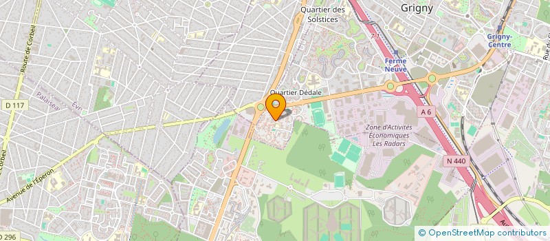 localisation de l'entreprise MONSIEUR ILIES NOUAR  GRIGNY