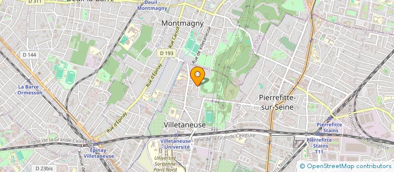 localisation de l'entreprise MONSIEUR ILIES OUIDIR à VILLETANEUSE