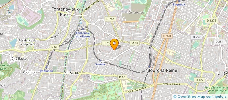 localisation de l'entreprise MONSIEUR ILIES ROUABAH à SCEAUX