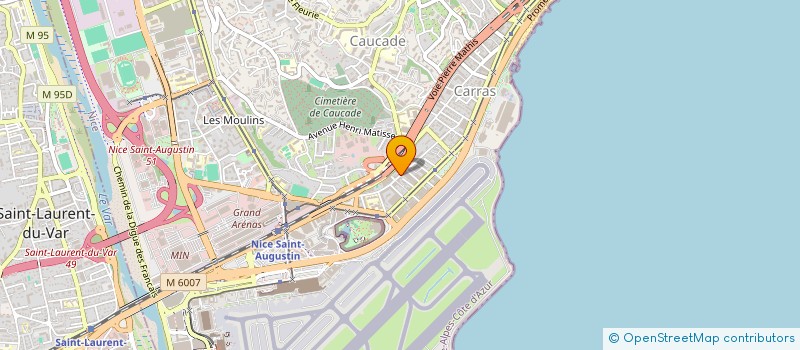 localisation de l'entreprise MONSIEUR ILIES SAIBI à NICE
